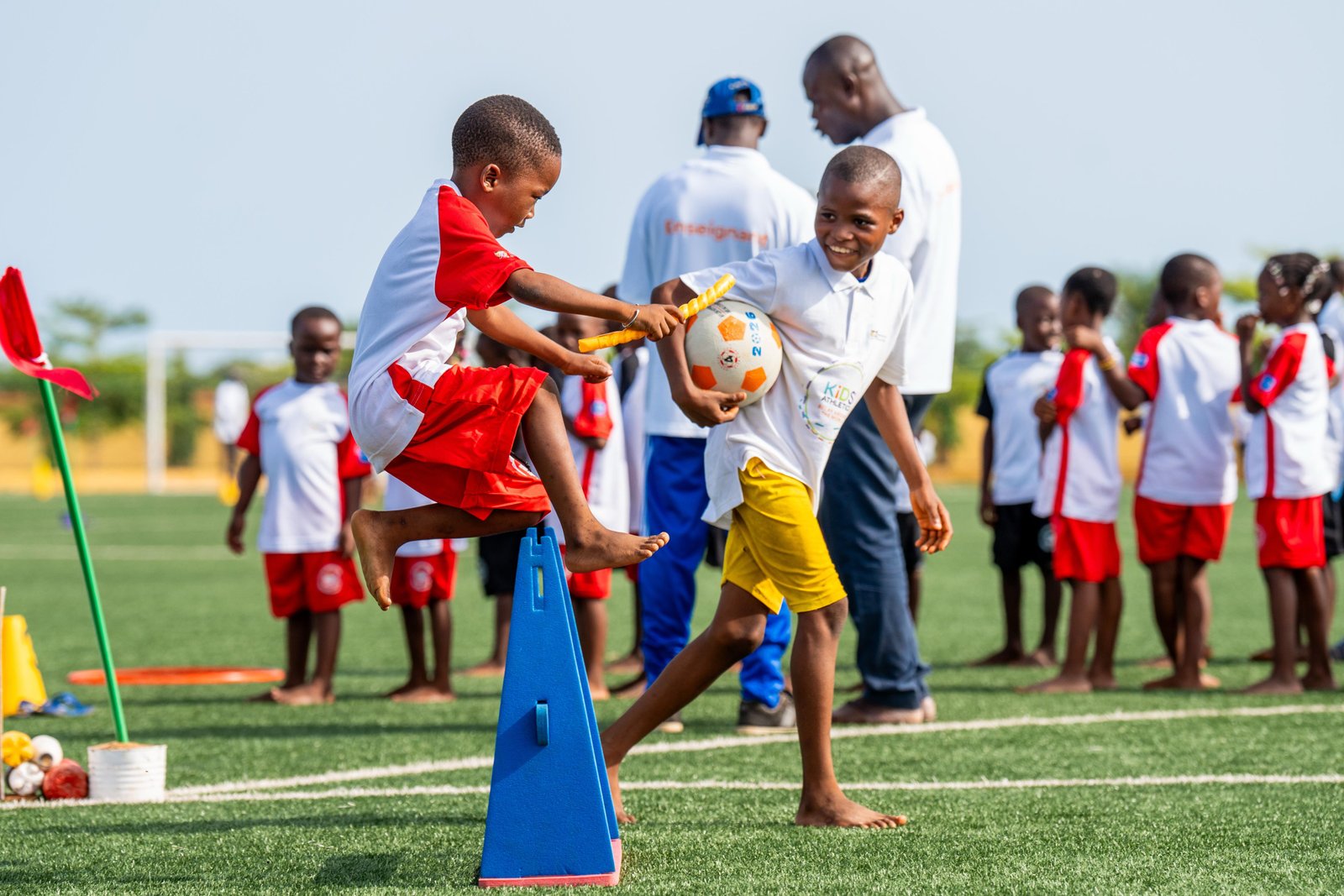 Image supplémentaire pour Une Journée mondiale du Kids’ Athletics sous le signe du relais et des valeurs universelles