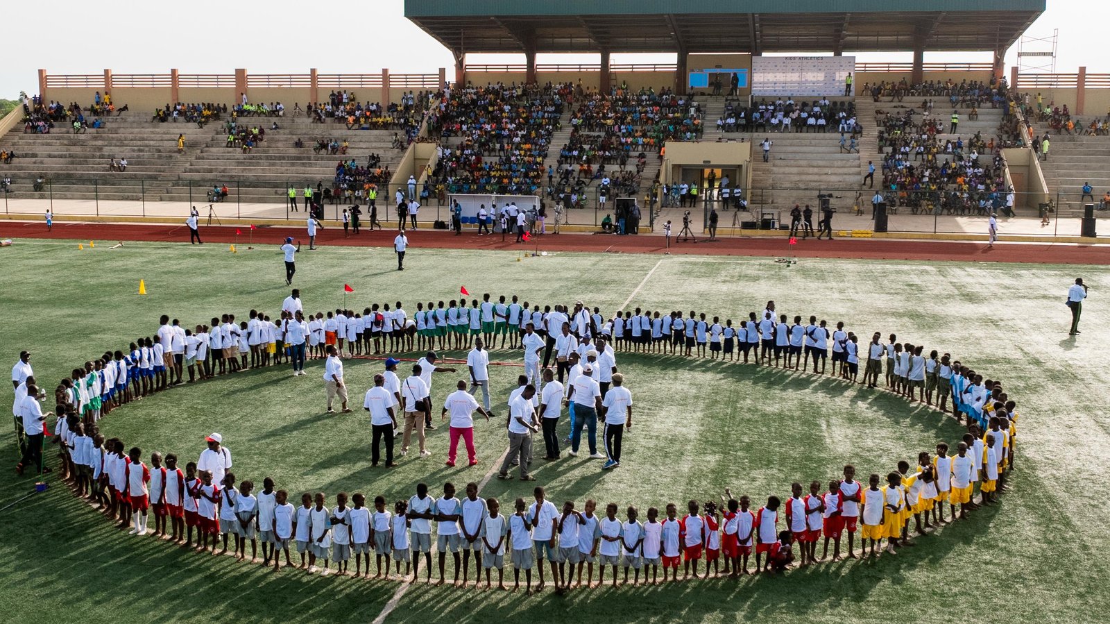 Image supplémentaire pour Une Journée mondiale du Kids’ Athletics sous le signe du relais et des valeurs universelles