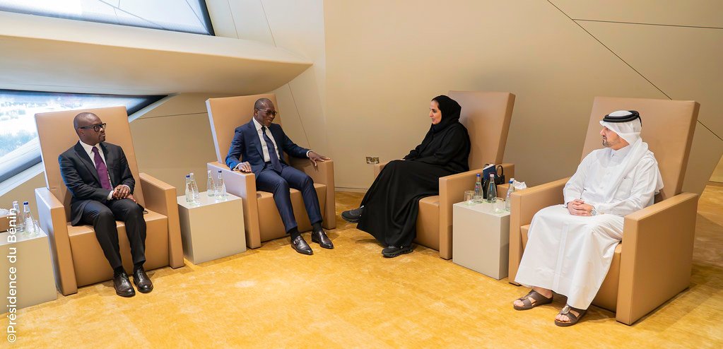 Image supplémentaire pour Le Président Patrice TALON au Musée national du Qatar