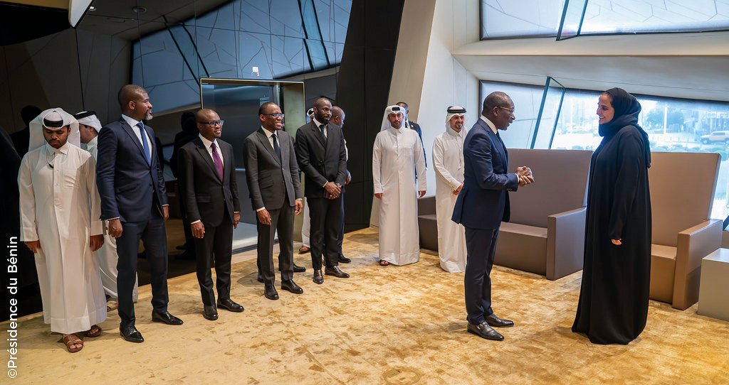 Image supplémentaire pour Le Président Patrice TALON au Musée national du Qatar