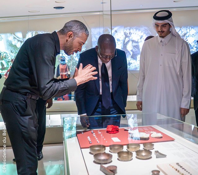 Image supplémentaire pour Le Président Patrice TALON au Musée national du Qatar