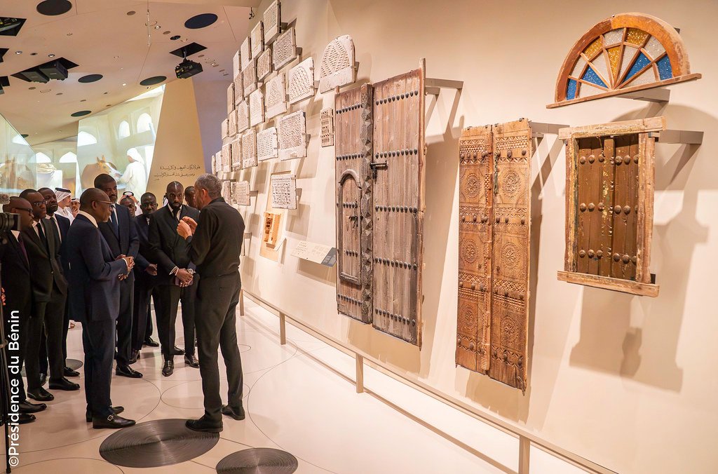 Image supplémentaire pour Le Président Patrice TALON au Musée national du Qatar