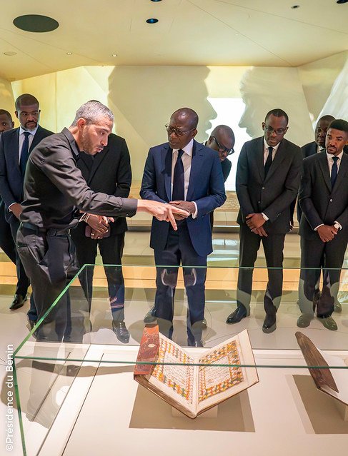 Image supplémentaire pour Le Président Patrice TALON au Musée national du Qatar