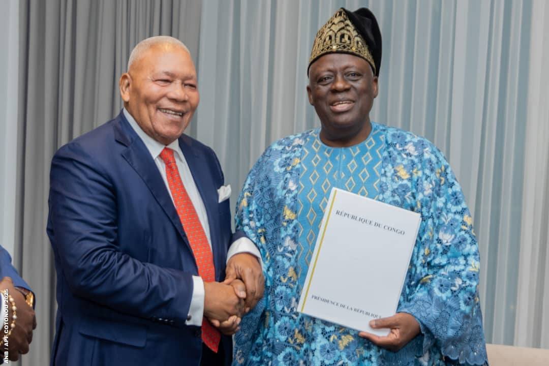 Image supplémentaire pour Le Président Vlavonou reçoit trois hautes personnalités africaines