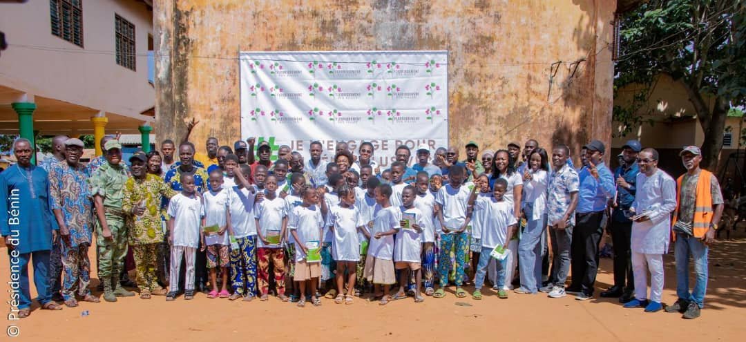 Le Bénin se pare de vert avec 50.000 plantes décoratives