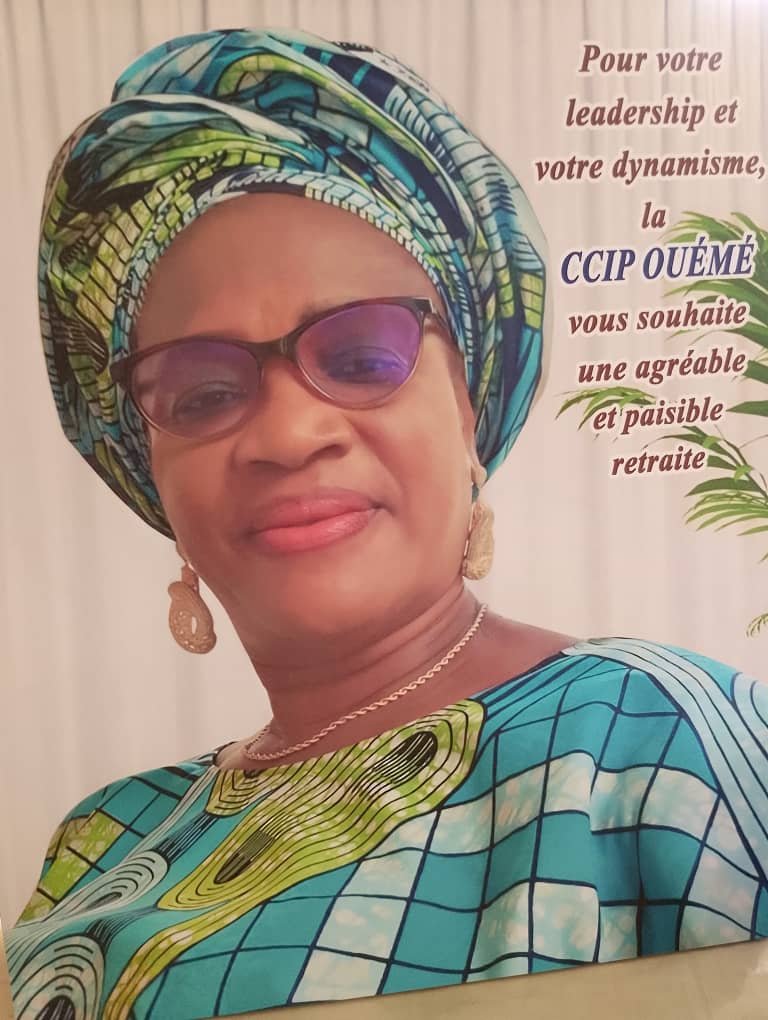 La CCIP-Ouémé célèbre André Janviette FAGBOHOUN épouse SAIZONOU