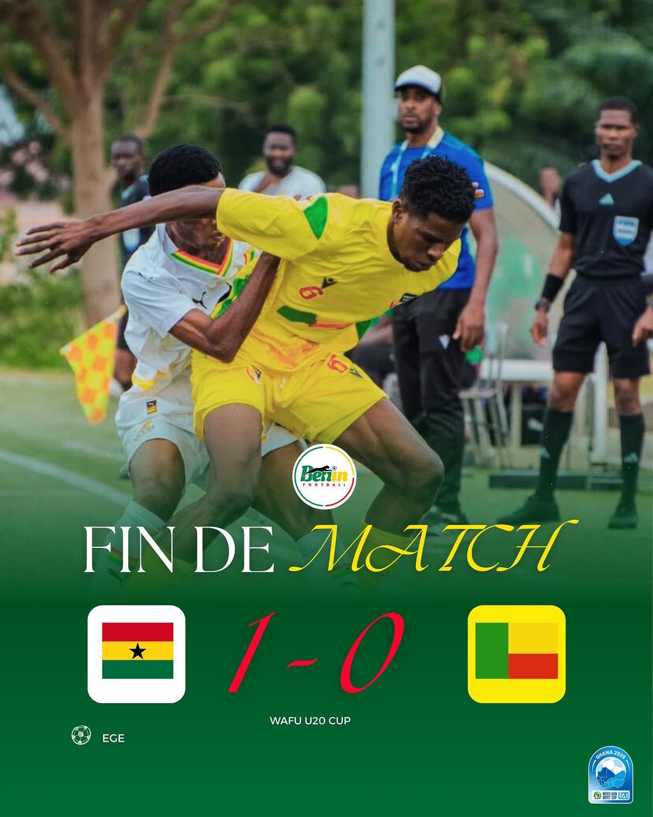 Image supplémentaire pour Fin de parcours pour les Guépards U20
