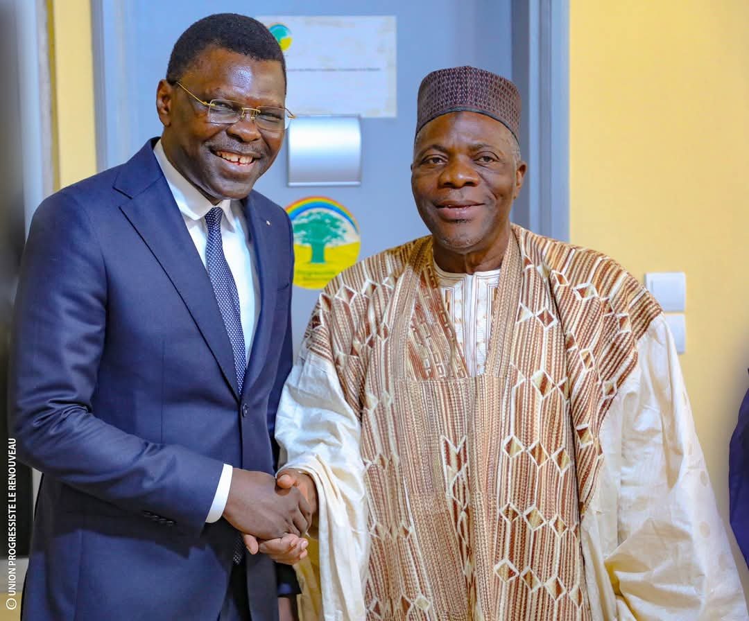 Image supplémentaire pour Joseph DJOGBÉNOU reçoit la Fondation MALÈHOSSOU