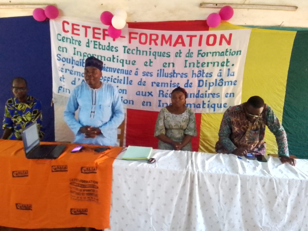 Image supplémentaire pour La 28e promotion du CETEFI dans la lumière