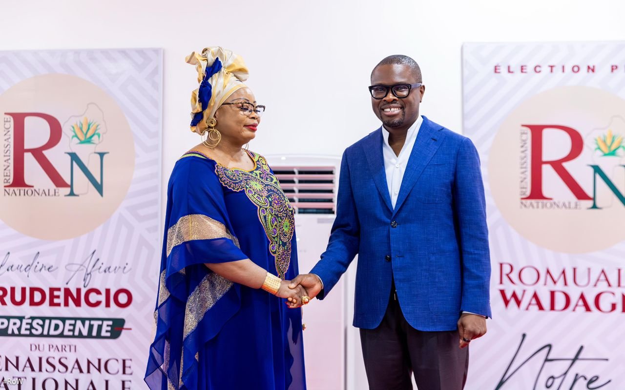 Image supplémentaire pour Prudencio accueille Wadagni