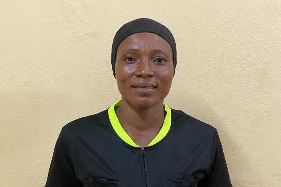 Yékini Nafissatou, fierté du sifflet béninois