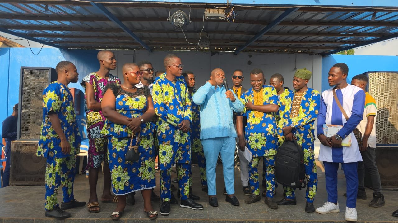 Image supplémentaire pour Borgia Santos N’Bouké galvanise les jeunes Adja autour du duo Wadagni–Talata