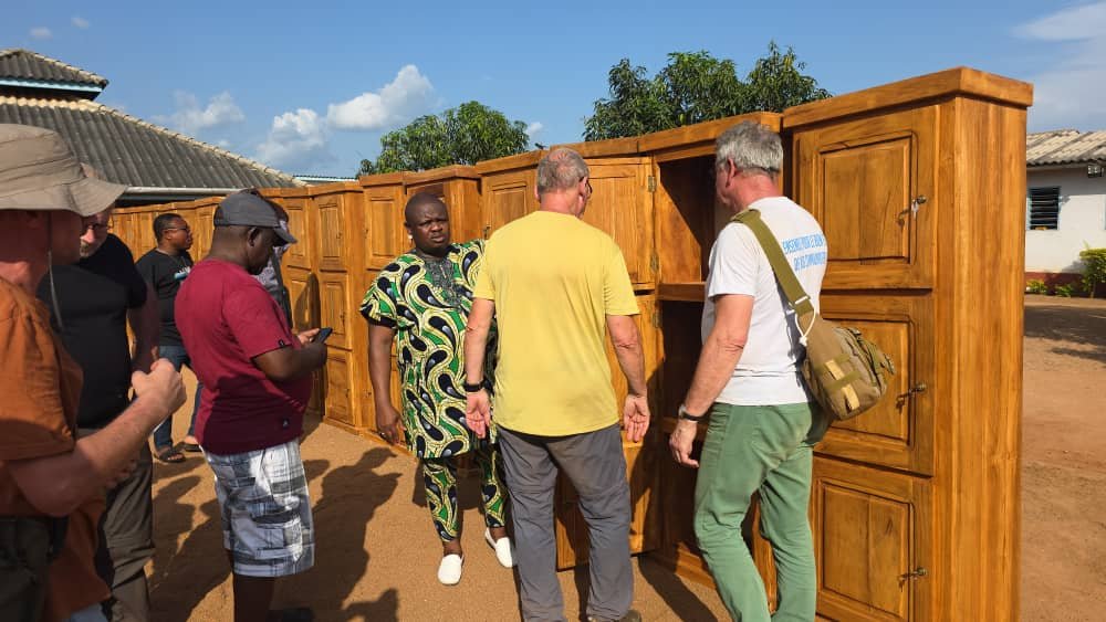 Image supplémentaire pour Borgia Santos N’Bouké au cœur de la solidarité