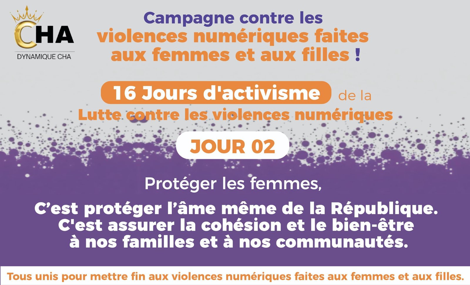 Image supplémentaire pour La CHA mobilisée pour protéger les femmes