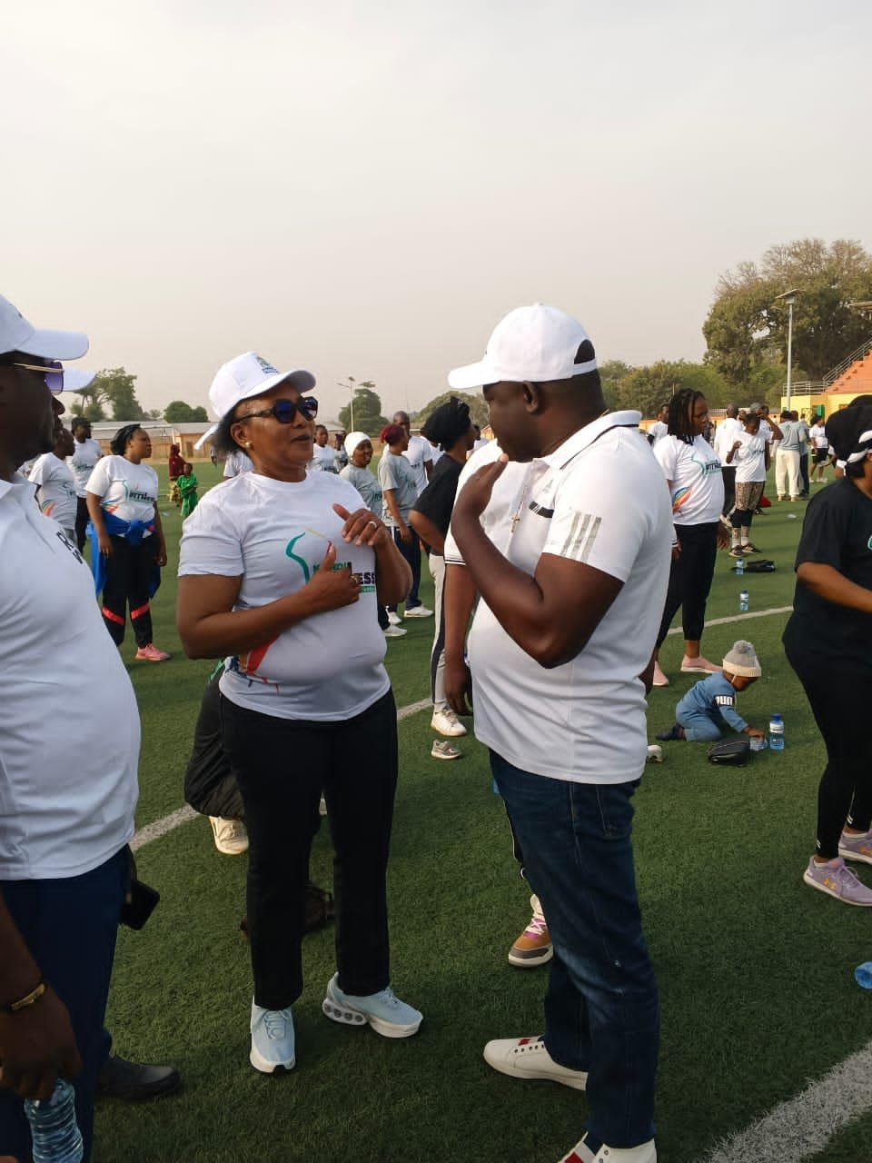 Image supplémentaire pour La jeunesse sportive en mouvement sous le haut patronage de Romuald WADAGNI et sous la supervision de l’He Labiou Amadou Djibril