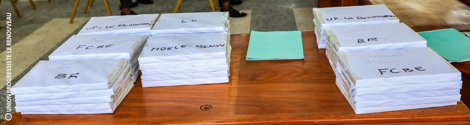 Image supplémentaire pour Bulletin unique : l’UP le Renouveau prend part à l’étape clé à la CENA