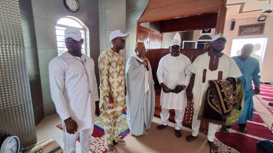 Image supplémentaire pour Le fan-club Romuald WADAGNI implore la paix et appelle à l’intensification des prières