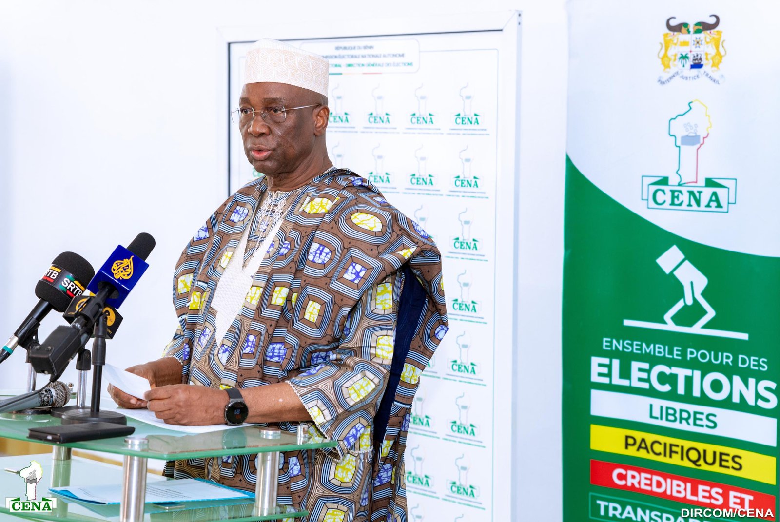 Image supplémentaire pour La CENA appelle à un vote paisible et historique