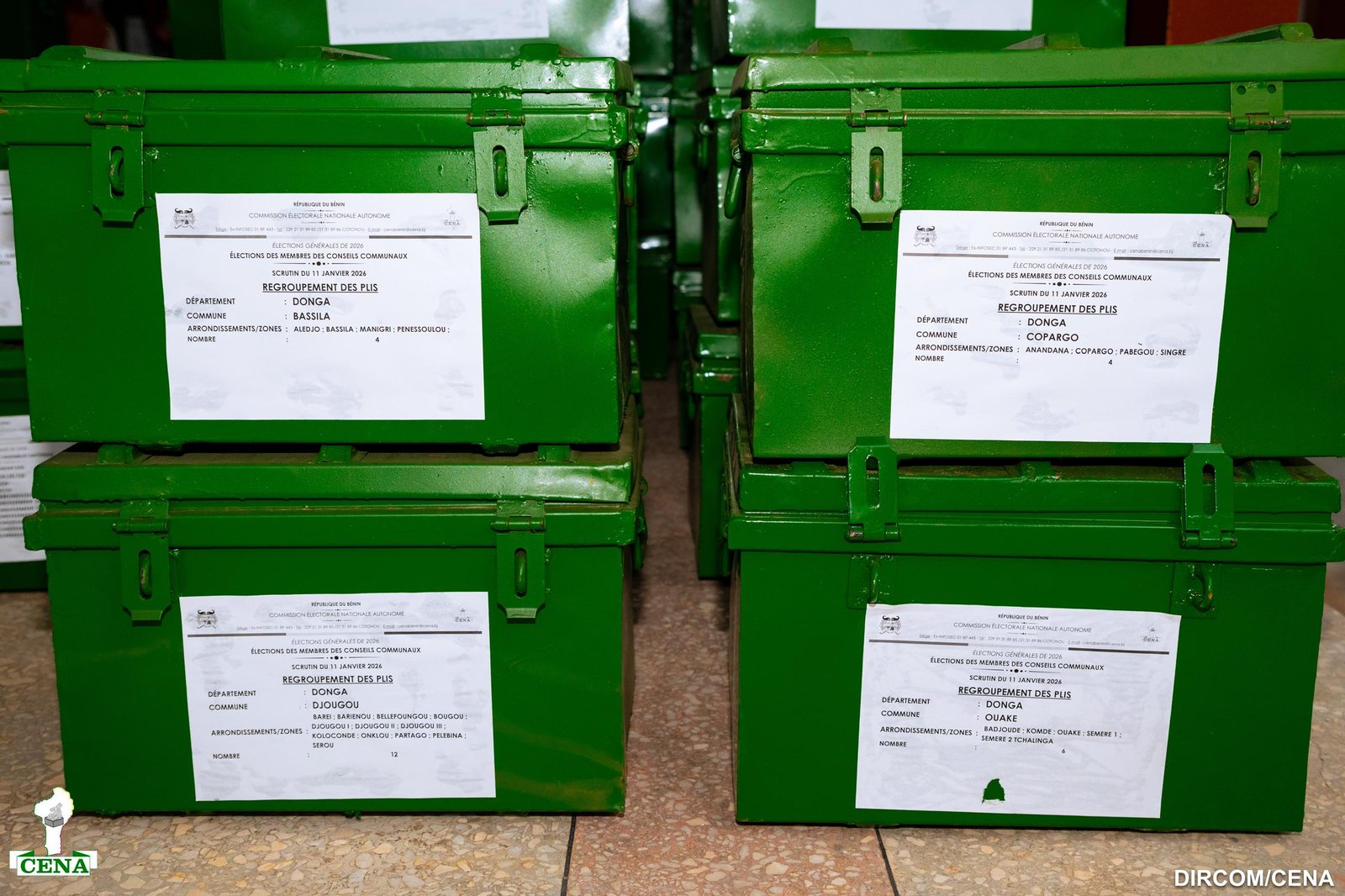 Image supplémentaire pour Le président de la CENA reçoit une délégation de la CEDEAO