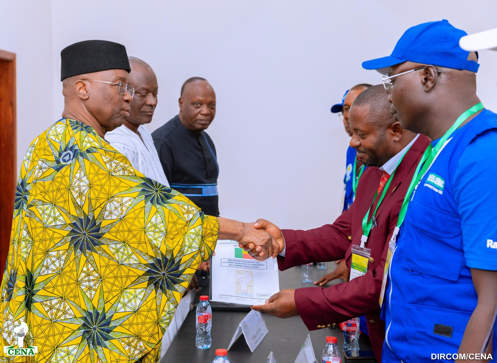 Image supplémentaire pour La CENA reçoit les rapports des observateurs électoraux