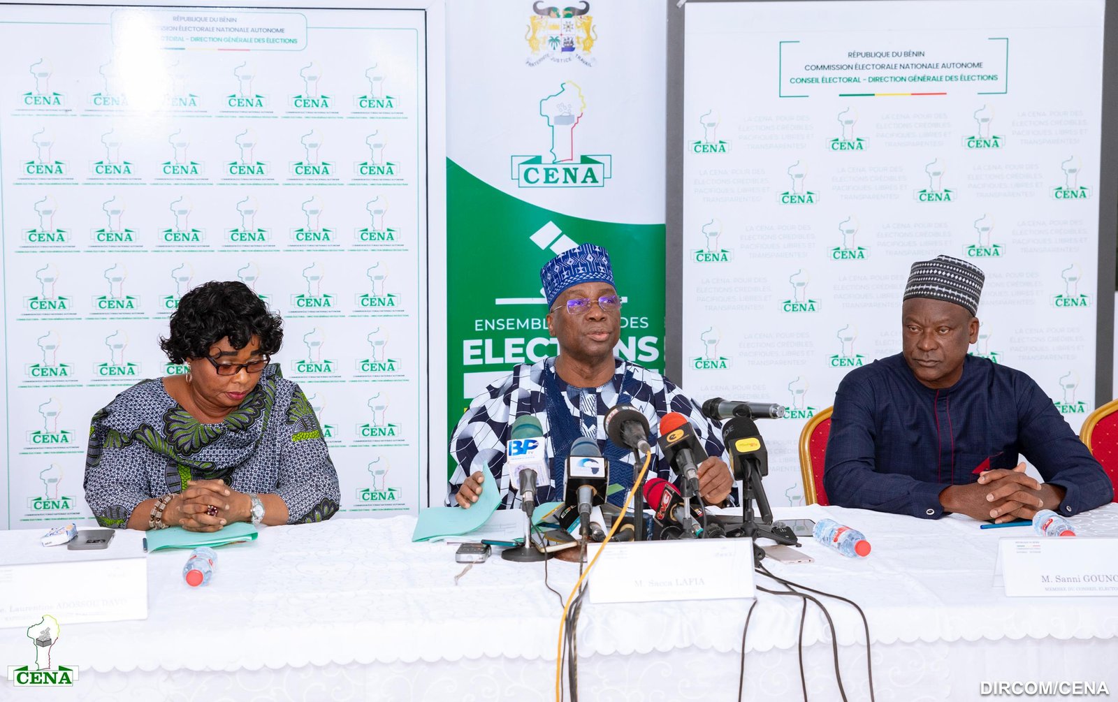 Les grandes tendances publiées, Sacca Lafia salue la maturité du peuple béninois