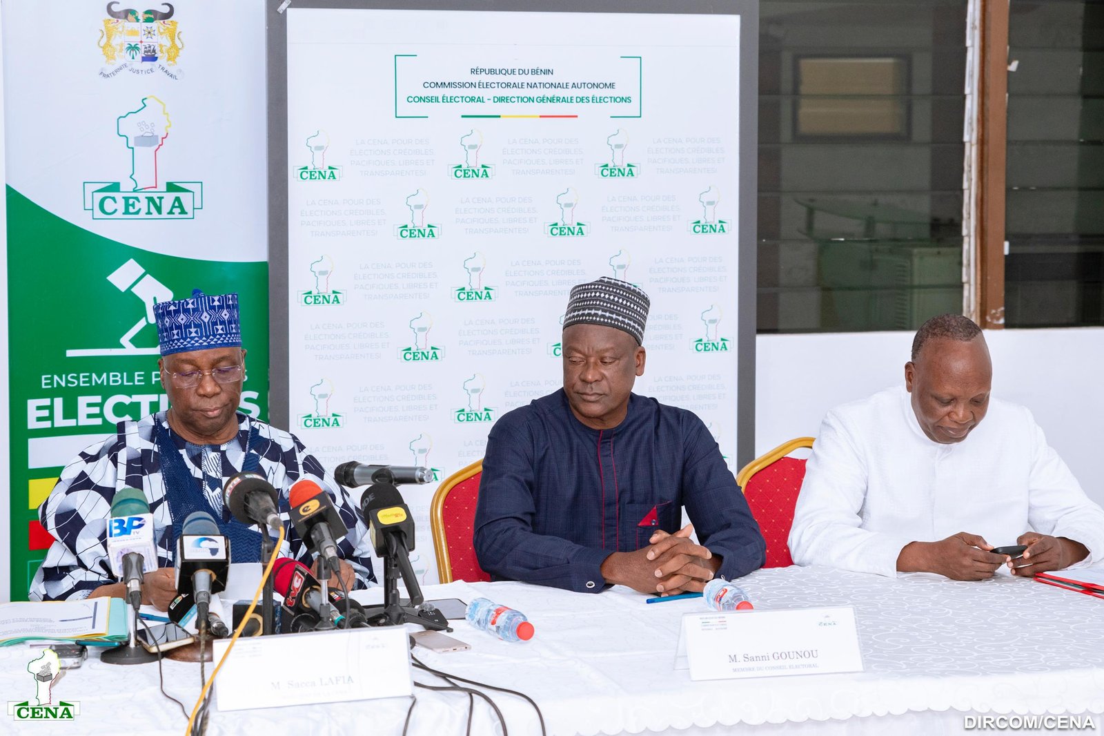 Image supplémentaire pour Les grandes tendances publiées, Sacca Lafia salue la maturité du peuple béninois