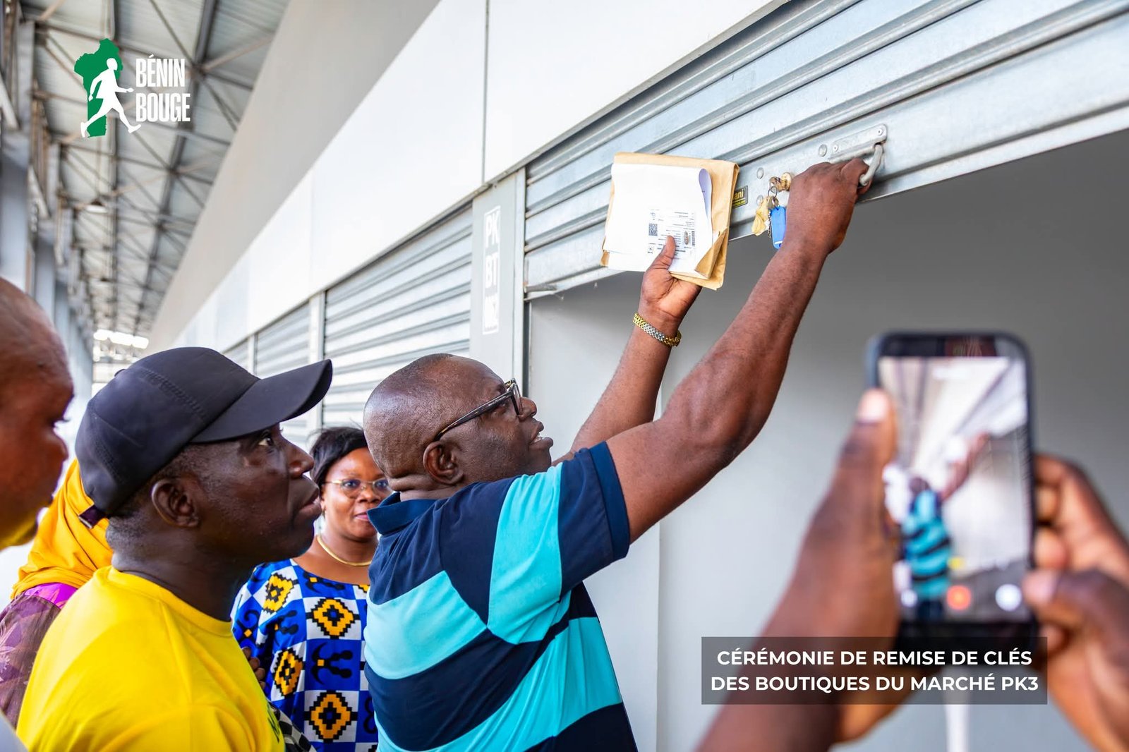 Image supplémentaire pour Les commerçants officiellement installés dans un nouveau cadre commercial