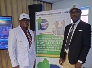 Image supplémentaire pour La diaspora béninoise en ordre de bataille pour le duo WADAGNI–TALATA