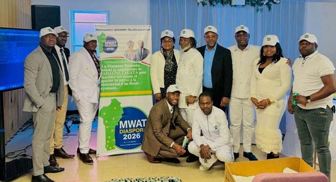 Image supplémentaire pour La diaspora béninoise en ordre de bataille pour le duo WADAGNI–TALATA