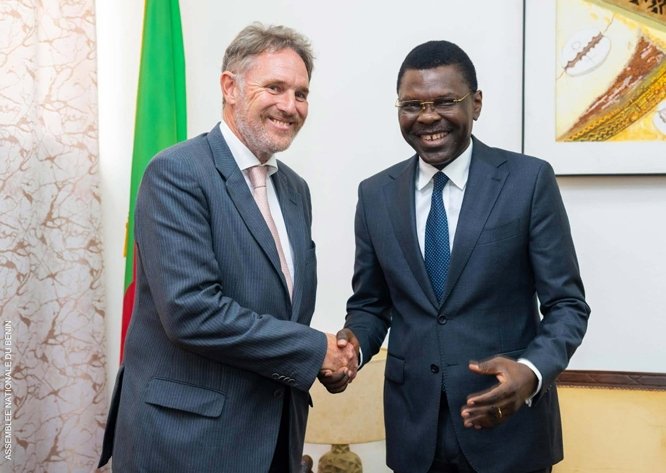 Image supplémentaire pour Joseph Djogbénou consolide la coopération parlementaire avec le Royaume des Pays-Bas
