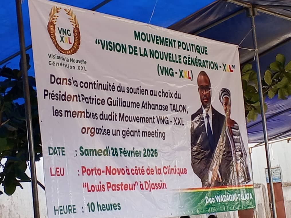 Image supplémentaire pour Le mouvement VNG-XXL se mobilise derrière le duo Wadagni–Talata