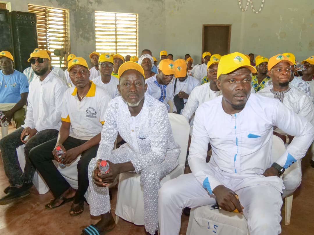 Image supplémentaire pour À Dogbo, l'he Borgia Santos N’BOUKE galvanise la jeunesse UPR