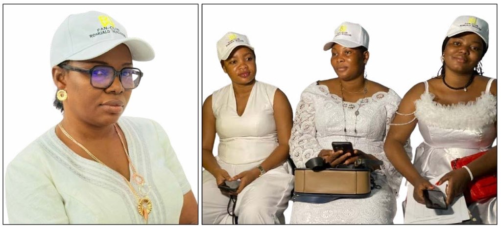 Les amazones du fan-club Romuald WADAGNI en démonstration de force à Glazoué