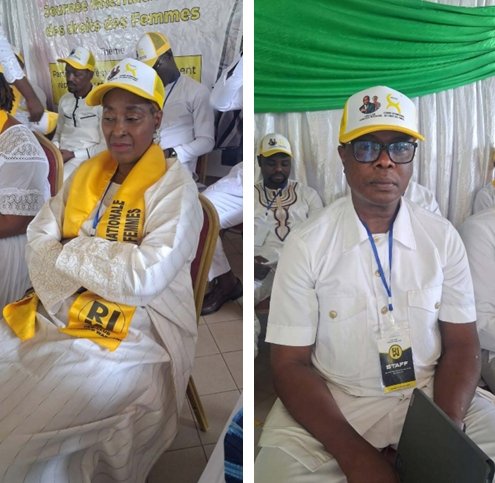 Image supplémentaire pour Les Amazones du fan-club Romuald WADAGNI en démonstration de mobilisation