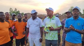 Image supplémentaire pour Un tournoi de football pour mobiliser autour du duo Wadagni–Talata