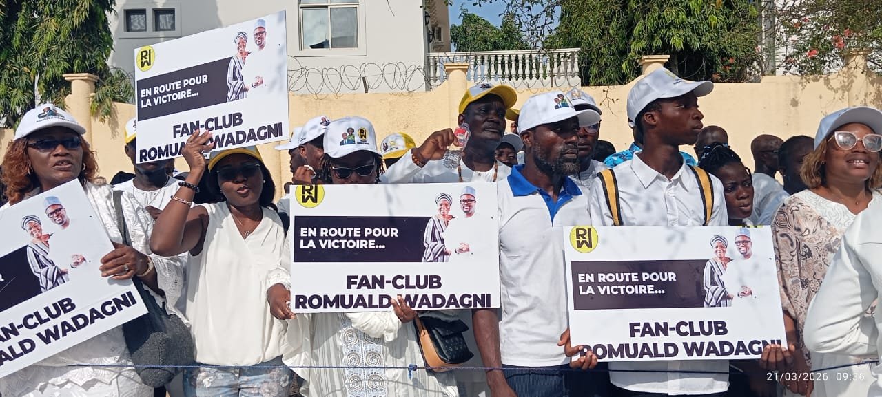 Image supplémentaire pour Le fan-club Romuald WADAGNI fait une mobilisation terrible