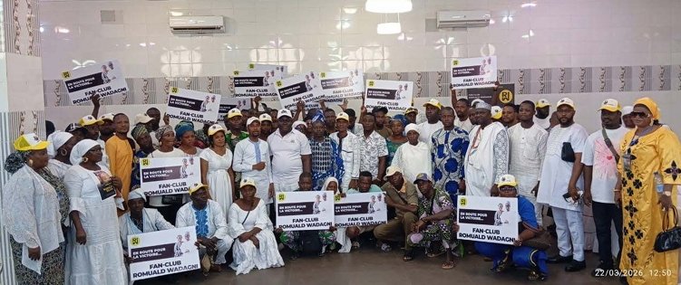 20 mouvements rejoignent le fan-club Romuald WADAGNI