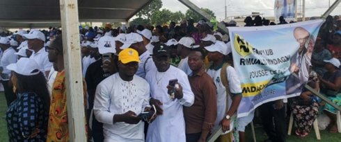 Image supplémentaire pour Le duo Wadagni–Talata accueilli par un fan-club fortement mobilisé