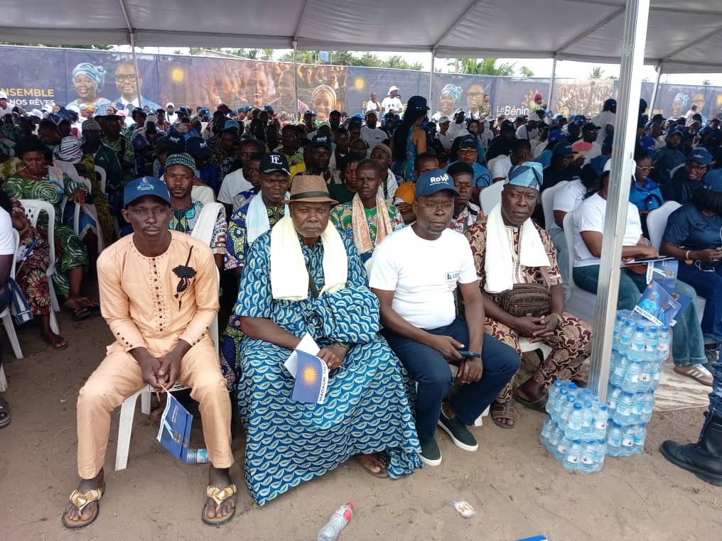 Image supplémentaire pour À Grand-Popo, une mobilisation exceptionnelle en faveur du duo Wadagni-Talata