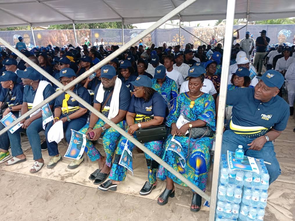 Image supplémentaire pour À Grand-Popo, une mobilisation exceptionnelle en faveur du duo Wadagni-Talata