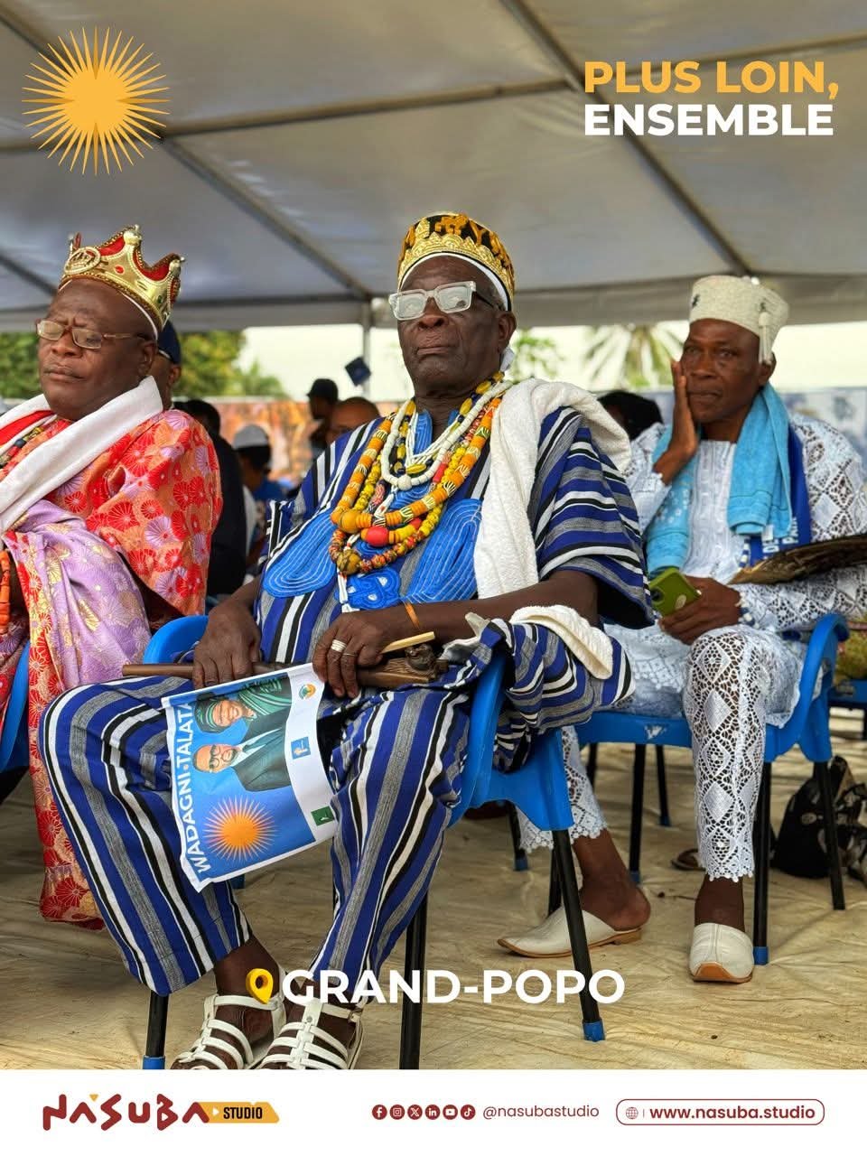 Image supplémentaire pour À Grand-Popo, une mobilisation exceptionnelle en faveur du duo Wadagni-Talata