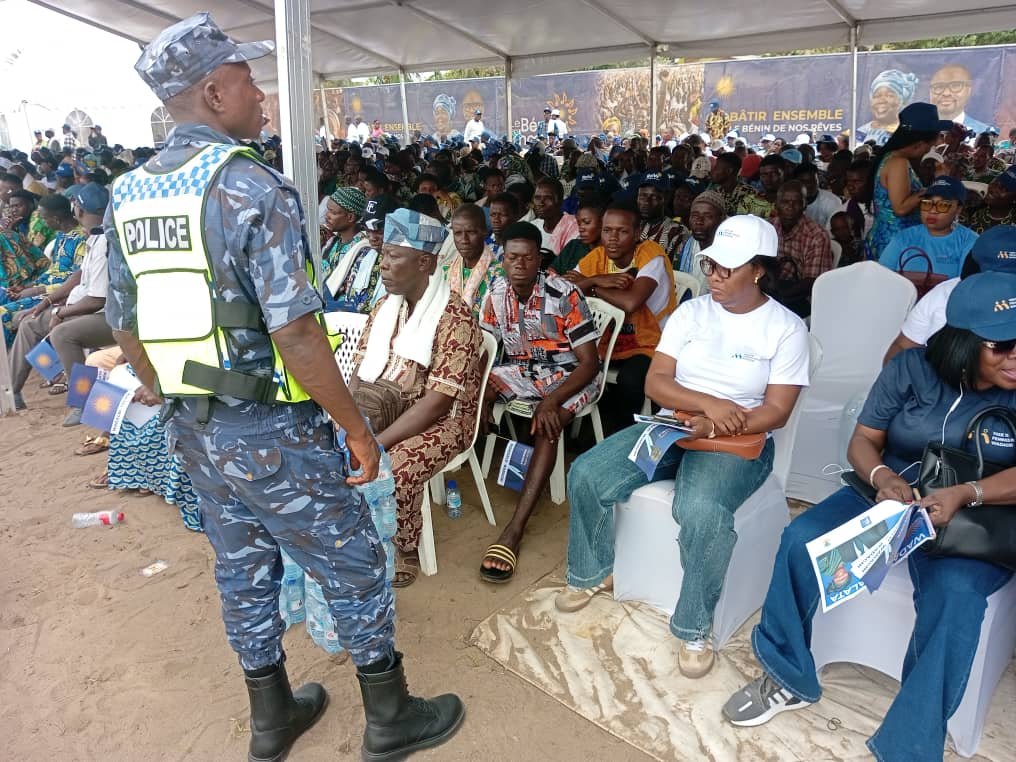 Image supplémentaire pour À Grand-Popo, une mobilisation exceptionnelle en faveur du duo Wadagni-Talata