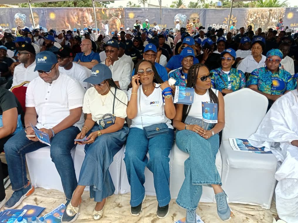 Image supplémentaire pour À Grand-Popo, une mobilisation exceptionnelle en faveur du duo Wadagni-Talata