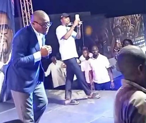 Ambiance festive au siège de campagne du duo Wadagni–Talata après le scrutin