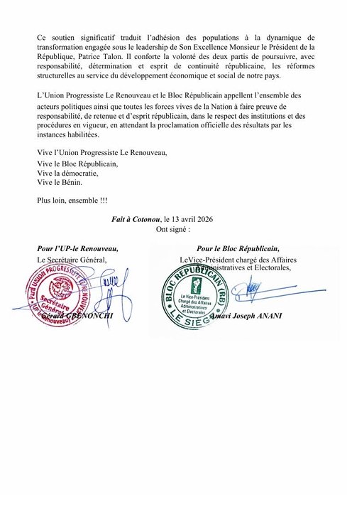 Image supplémentaire pour La mouvance présidentielle rend hommage à Paul Hounkpè