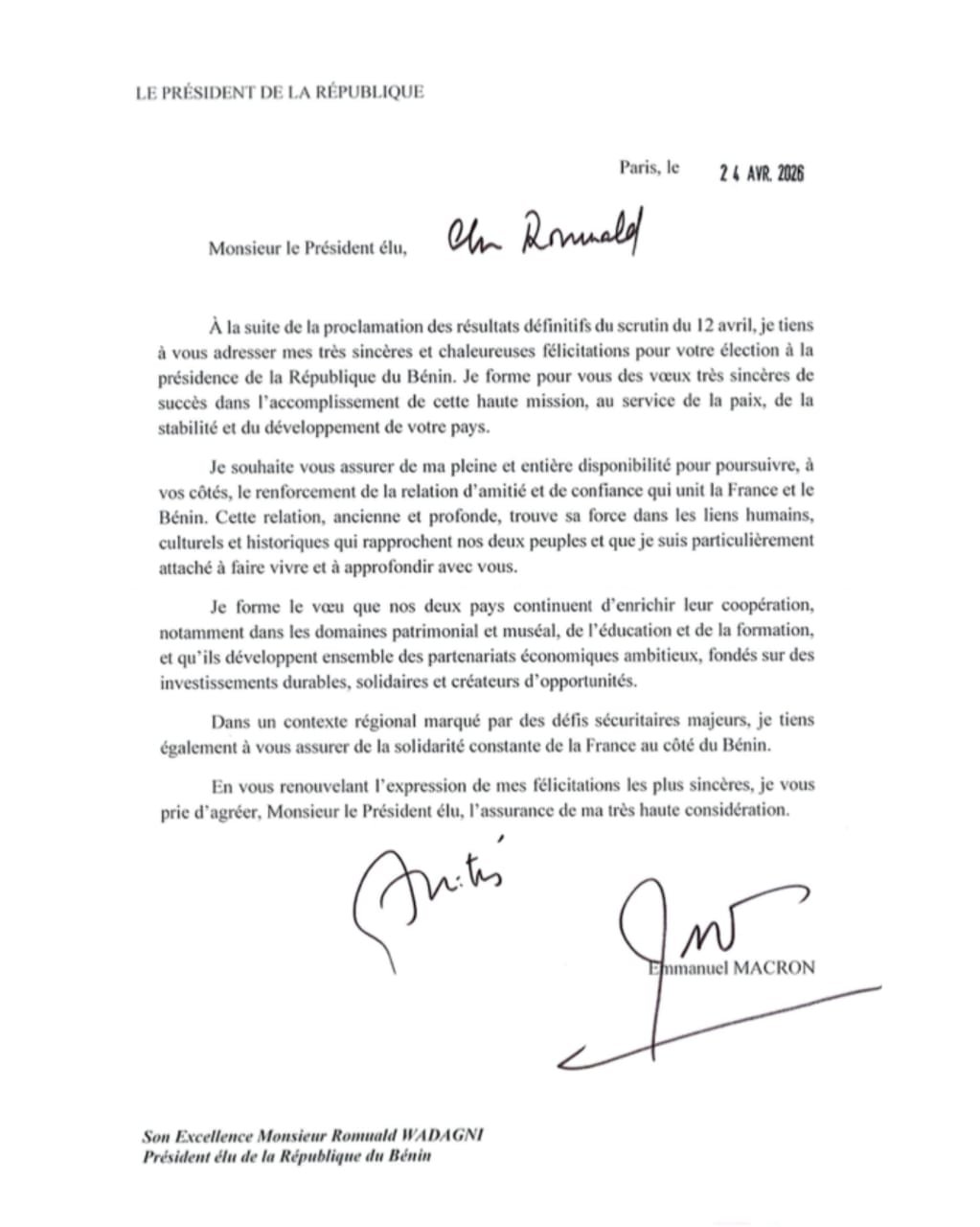 Image supplémentaire pour Soutiens de poids pour Wadagni