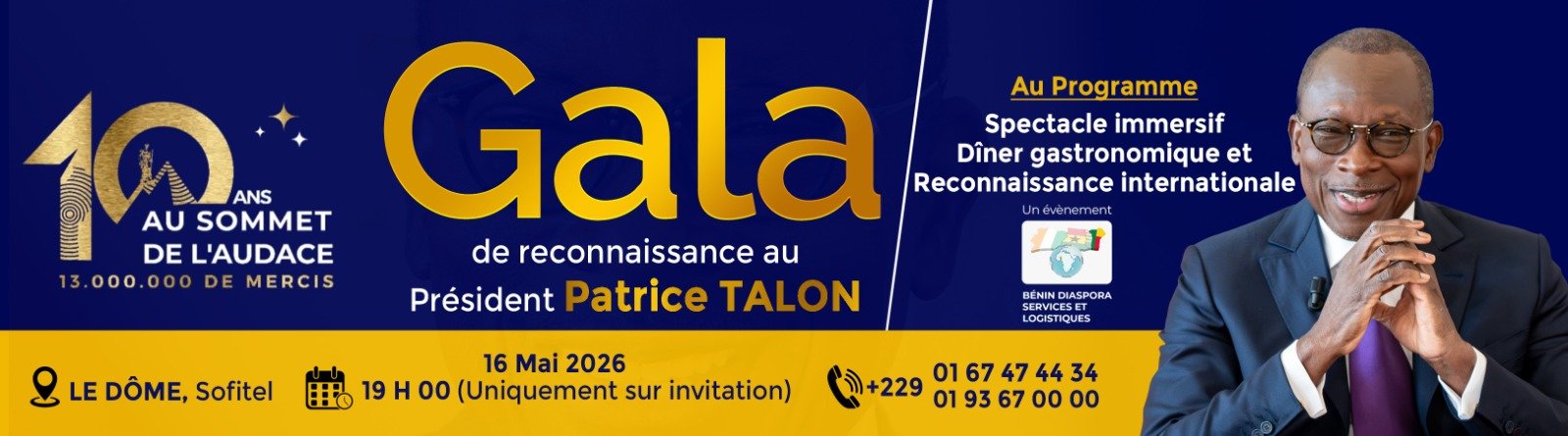 J-10 avant un événement d’envergure