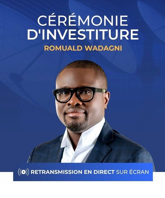 L’investiture retransmise en direct sur l’esplanade de l’Assemblée nationale