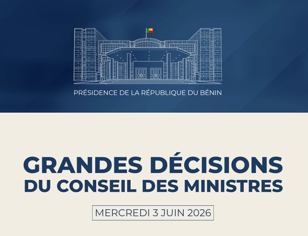 Conseil des ministres : les grandes décisions du 03 juin 2026