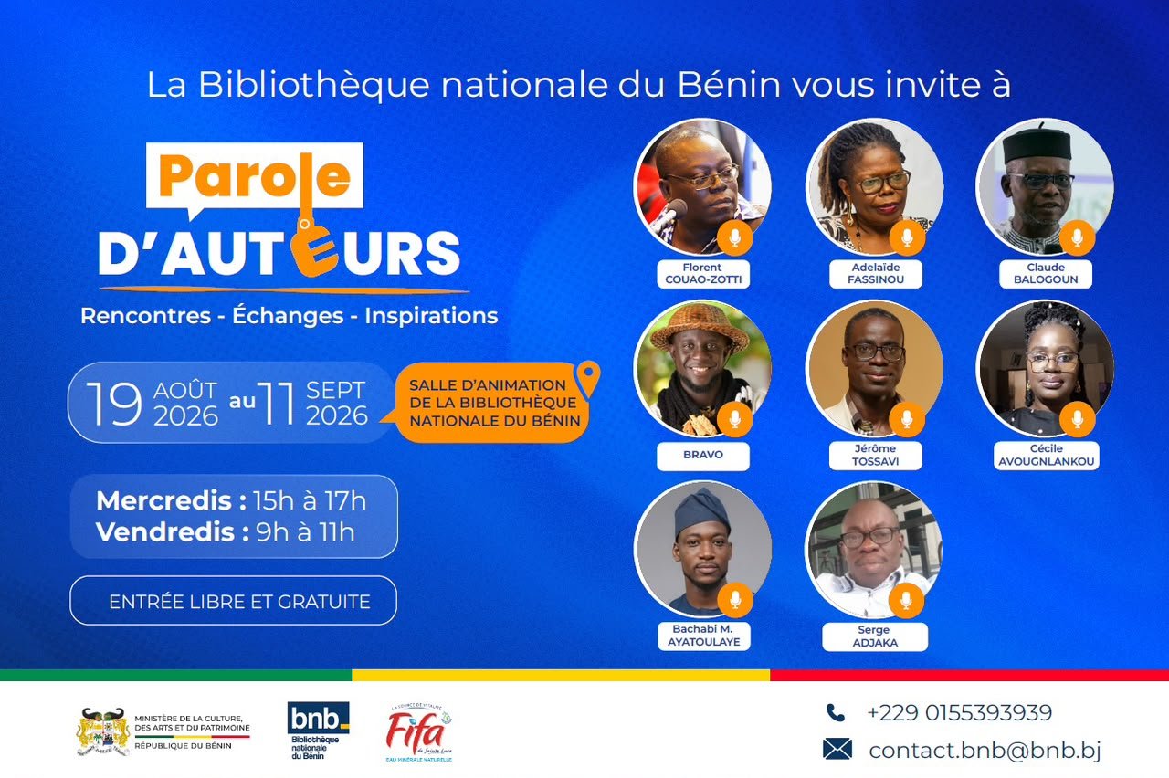 « Parole d’auteurs » : la Bibliothèque nationale du Bénin ouvre un nouvel espace dédié au livre